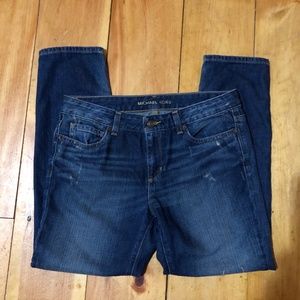 Michael Kors Jeans - Michael Kors Distressed Boyfriend Crop Jeans Michael Kors Jeans - Michael Kors Distressed Boyfriend Crop Jeans
